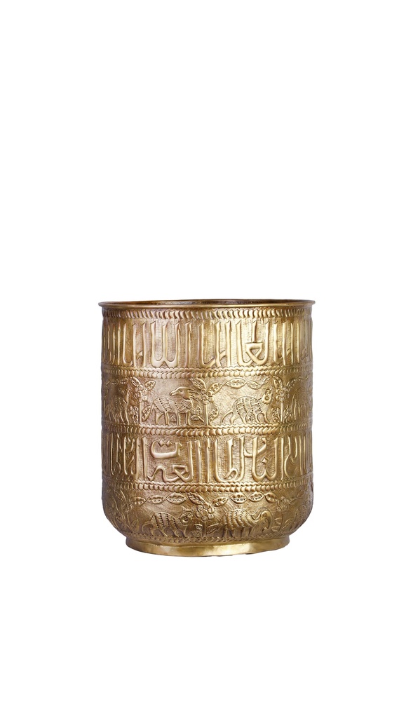 Hammered copper Cachepo