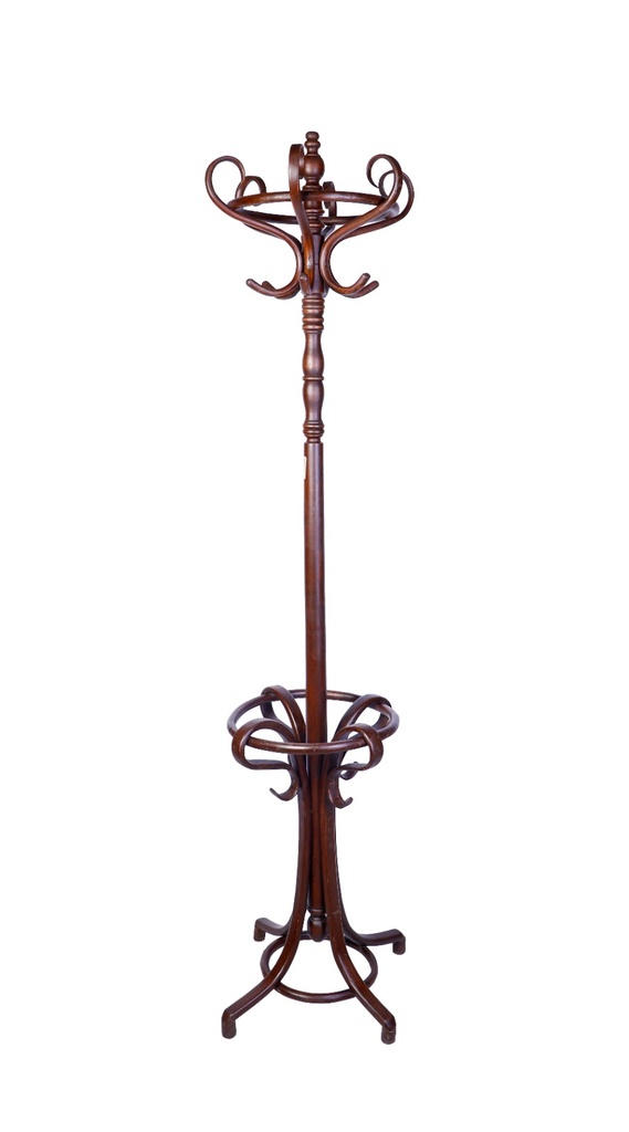 Beech wood column Hanger on four legs