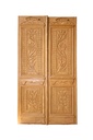 [PROD_0002196] An antique door crafted from Azizi wood
