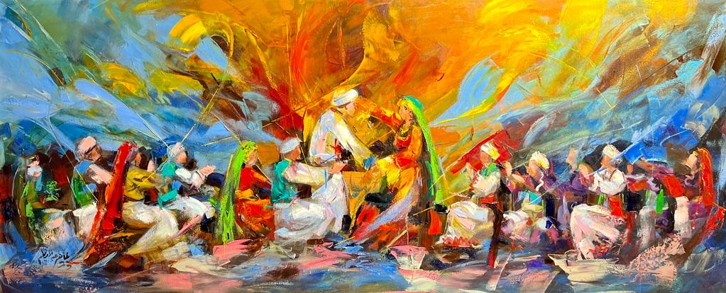 Painting by Taher Abdelazeem 3