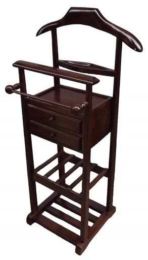 [PROD_0000198] English suit rack with 2 drawers