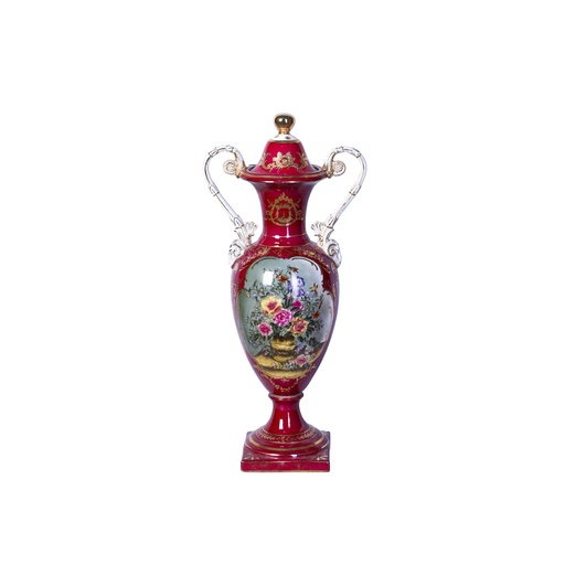 [PROD_0000843] Vase with floral design 