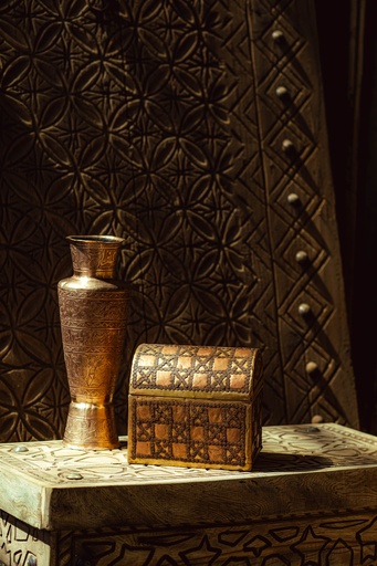 [PROD_0001686] Decorative copper chest