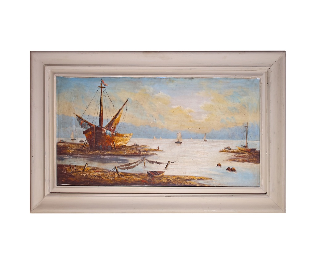 Auction For Oil on canvas